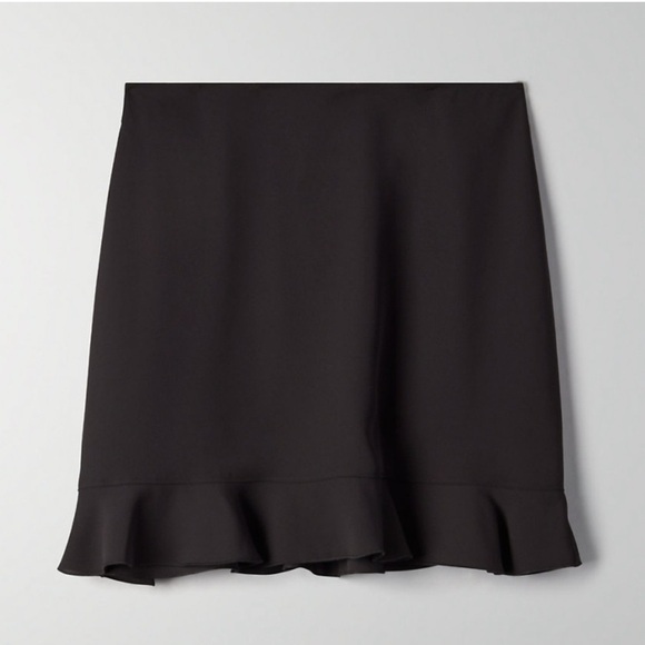 ARITZIA Sunday Best Hadden Skirt In Black - Picture 2 of 4